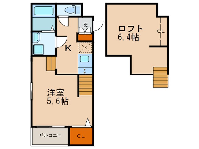 Rediance唐原の物件間取画像