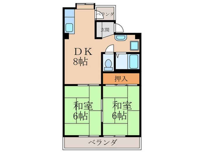 ア－バン中野の物件間取画像