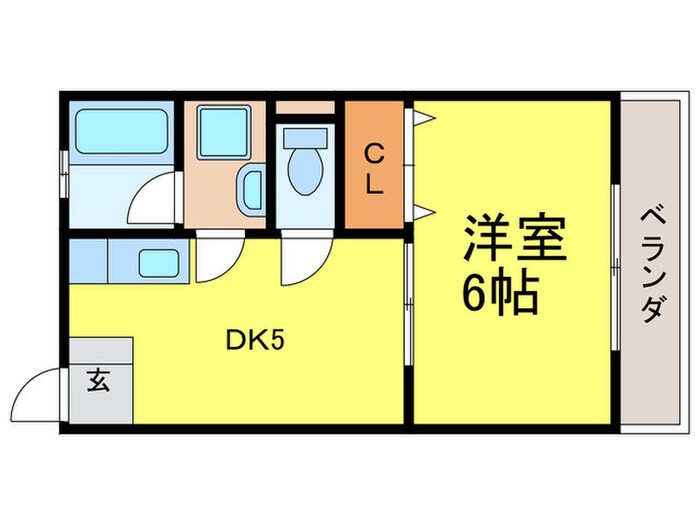 ベーネ駅前通りの物件間取画像