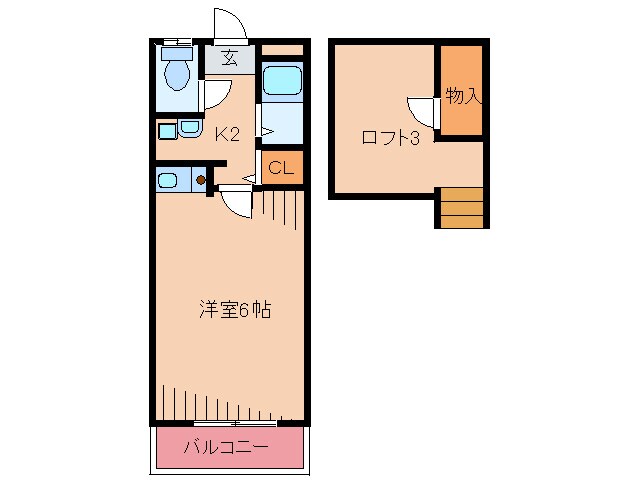 物件間取画像