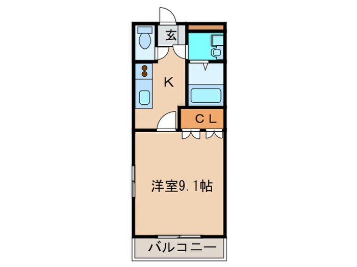 グレイスプルミエールの物件間取画像