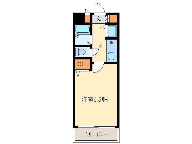 ﾗｲｵﾝｽﾞﾏﾝｼｮﾝ県庁東(1203)の物件間取画像