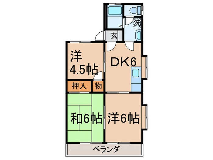 ルミエール太賀の物件間取画像