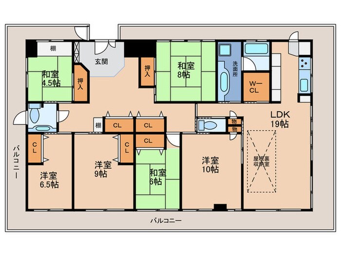 一鼓館の物件間取画像