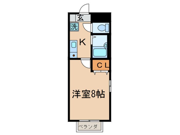 バンブーシュートの物件間取画像