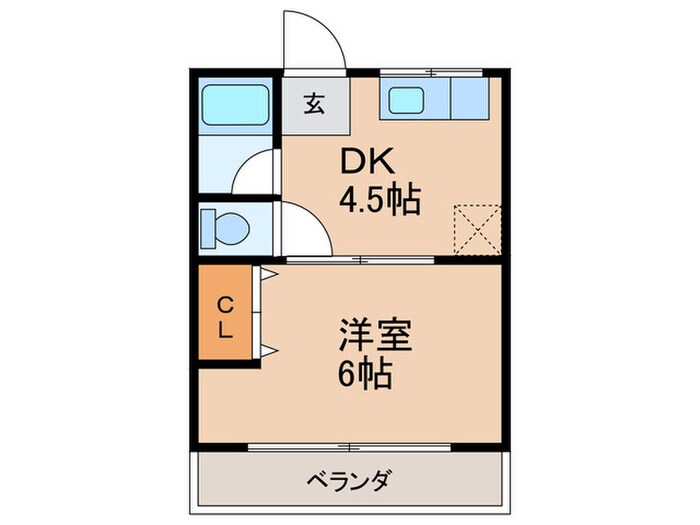 川崎ビルの物件間取画像