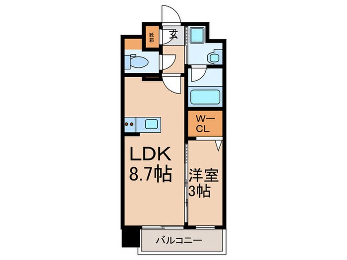 物件間取画像