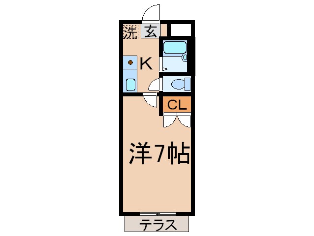 パークサイドの物件間取画像