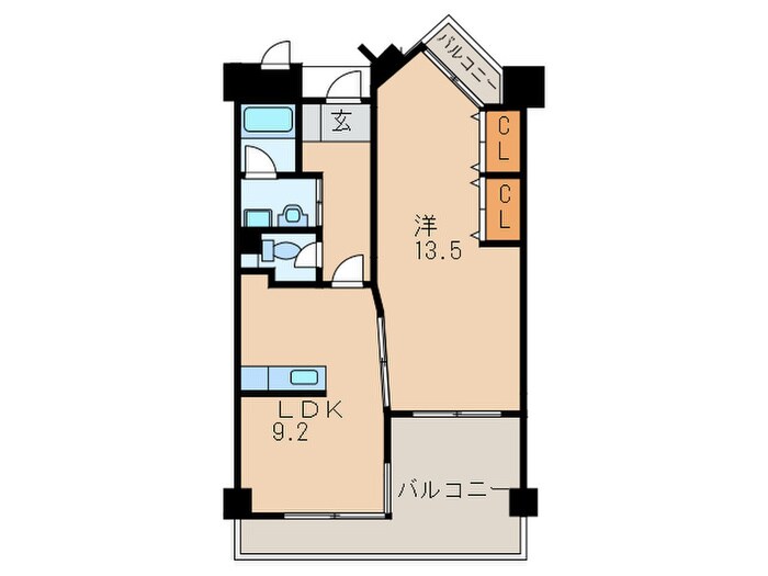 ピュアライフ砂津ビルの物件間取画像