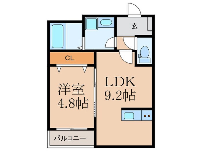 物件間取画像