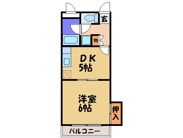 物件間取画像