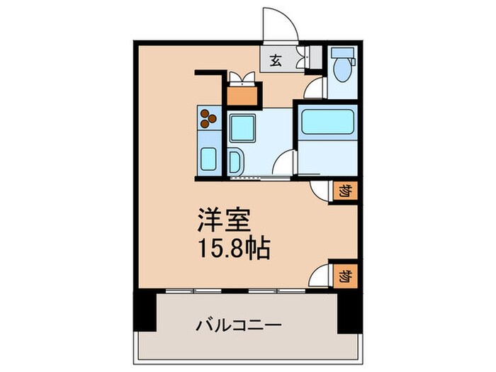 リアンシエルブルー東比恵の物件間取画像