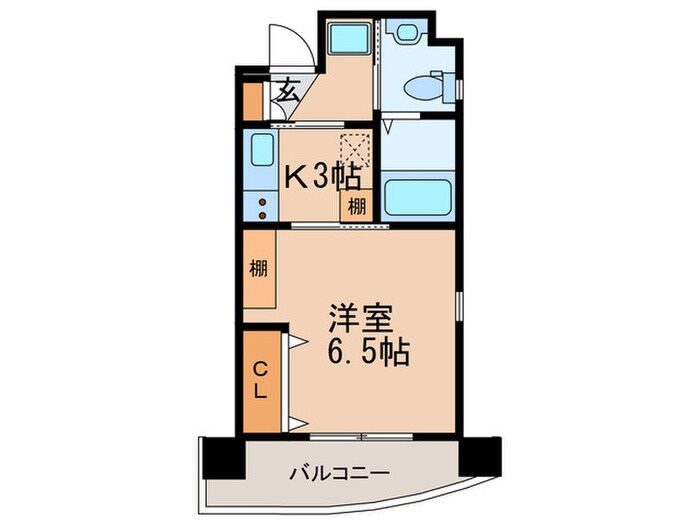 古船場ﾀｶﾔｺｰﾎﾟﾚｰｼｮﾝﾋﾞﾙの物件間取画像