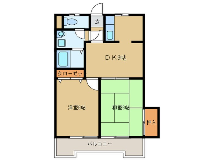 ベイサイド小戸の物件間取画像