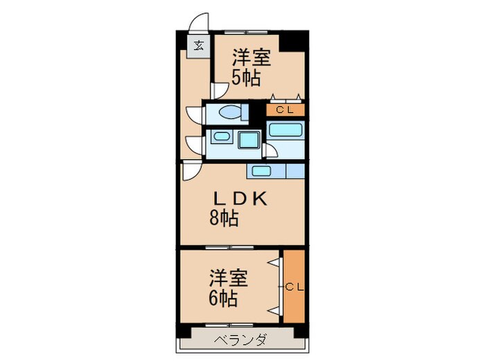 第２サンライト東口ビルの物件間取画像