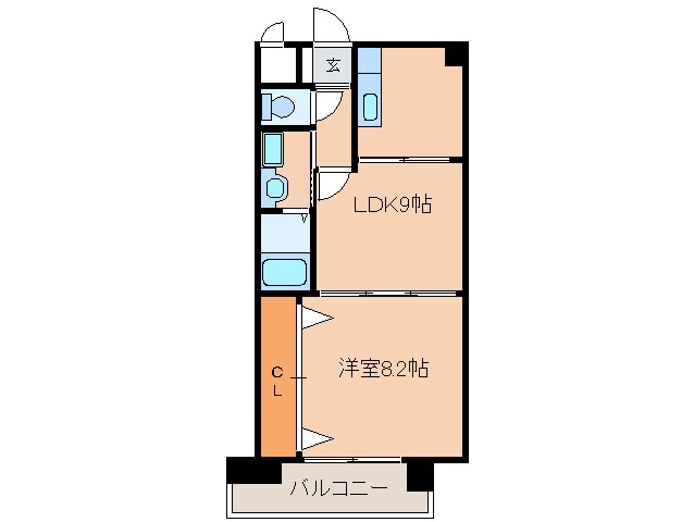 浅野ベイタワーの物件間取画像