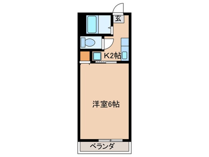 エクセル甲突の物件間取画像