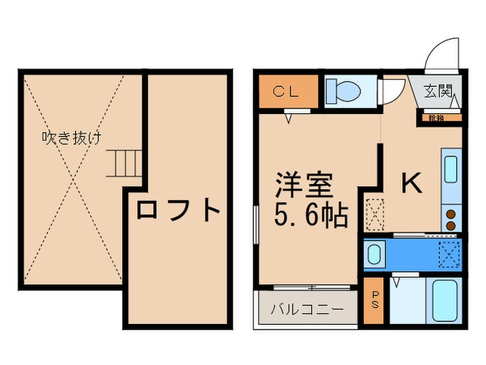 ルミカ産大前の物件間取画像