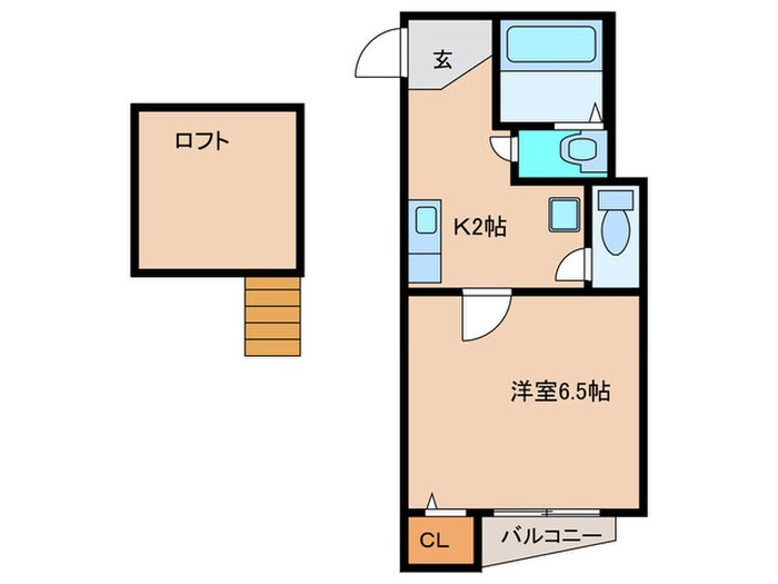 コンフォートベネフィス和白駅前の物件間取画像