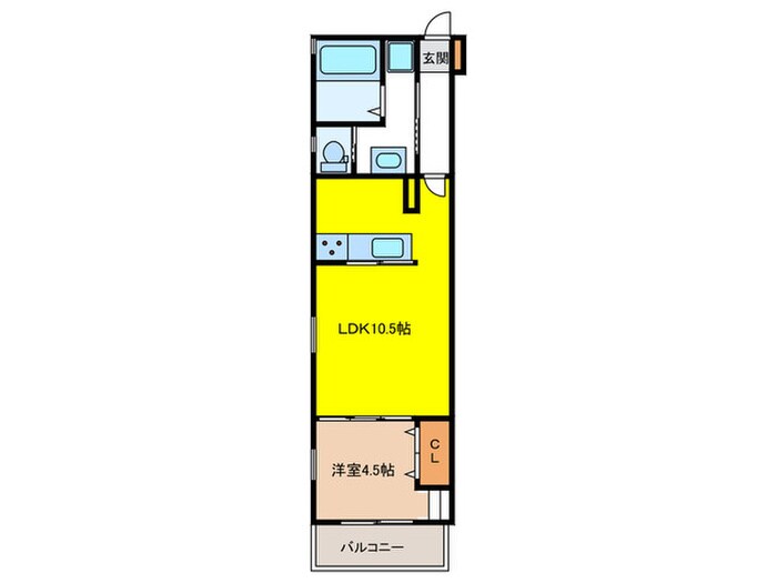 サフィオ弐番館の物件間取画像