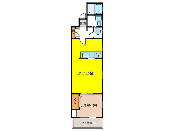サフィオ弐番館の物件間取画像