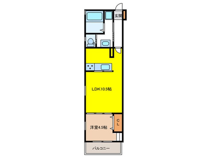 サフィオ弐番館の物件間取画像