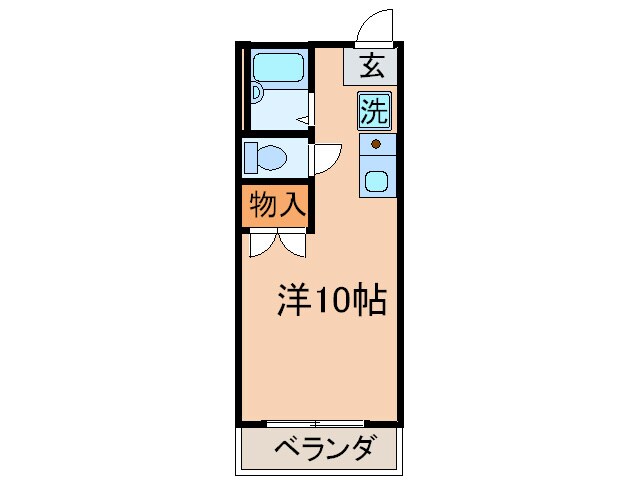 ルミエール折尾の物件間取画像