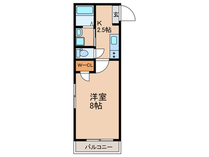 Ａ．ＲＥＫ　ＳＨＩＲＯＹＡＭＡの物件間取画像