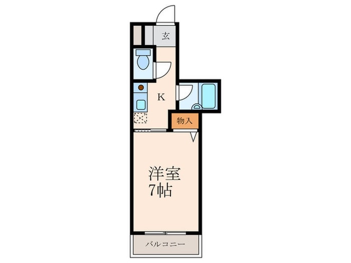 フイットライフ馬借の物件間取画像