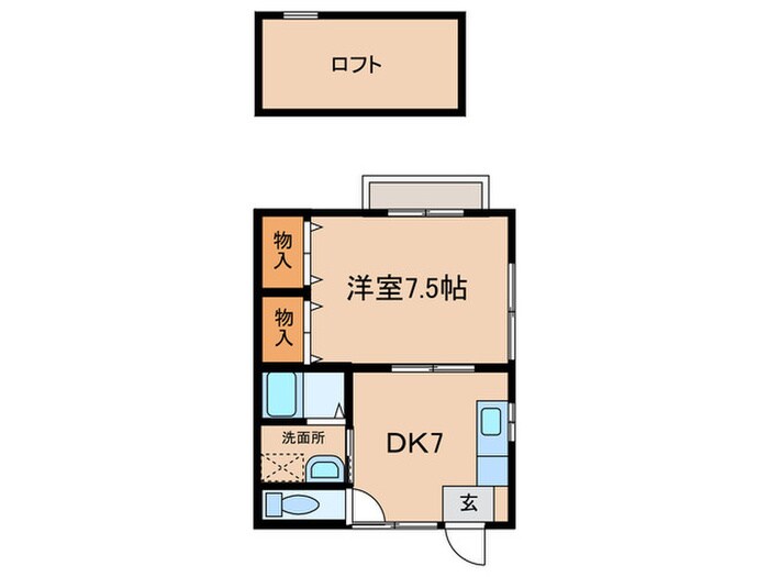 ソレイユの物件間取画像