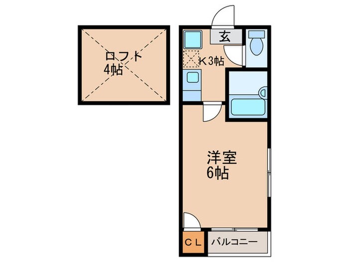 セジュールHIROの物件間取画像