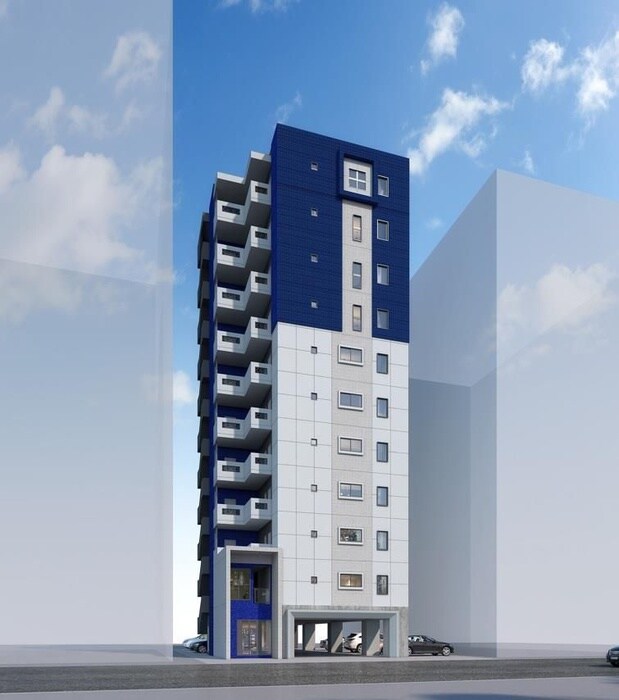 仮)白銀1丁目ﾏﾝｼｮﾝ新築工事の物件外観写真