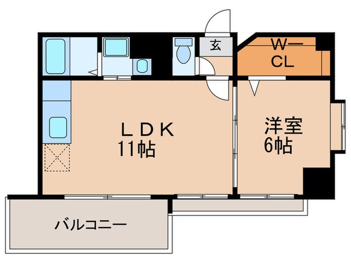 ＧＲＡＮＤＥＵＲ住吉壱番館の物件間取画像