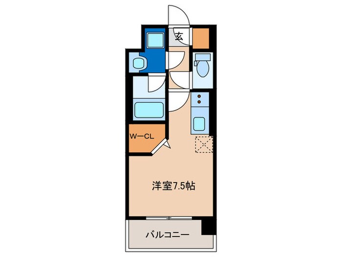 ブランシエスタ千早RJRの物件間取画像