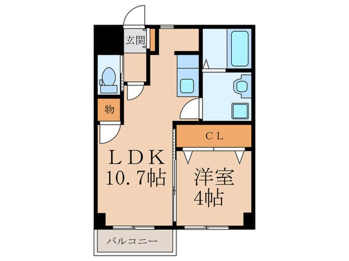 カルプシャンテの物件間取画像