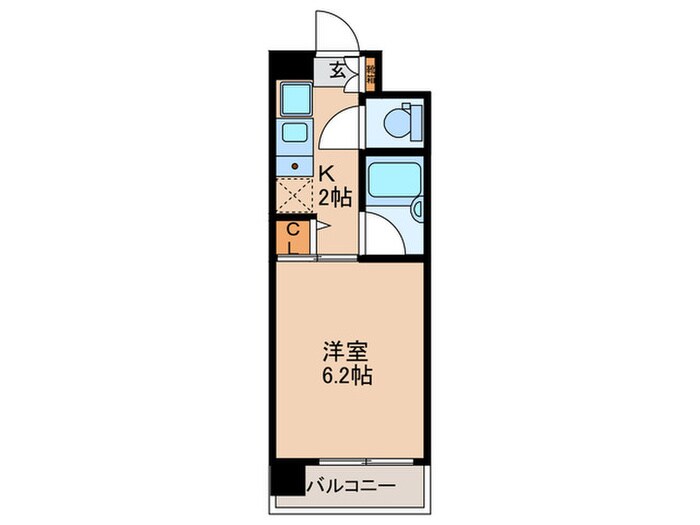 アバンダント21の物件間取画像