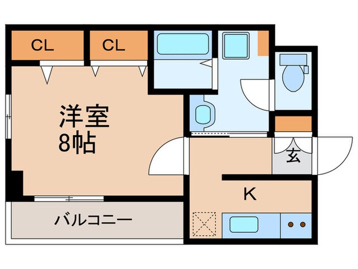 ベルコルティーレの物件間取画像