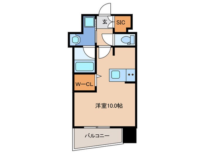 ラクレイス香椎駅前の物件間取画像