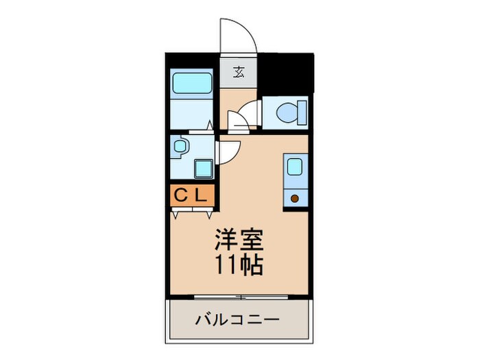 フォルビート博多の物件間取画像