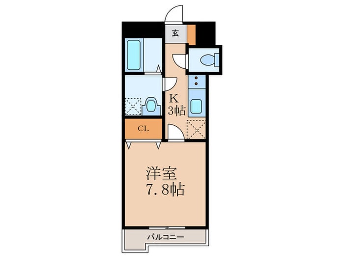 ｱｰｽｺｰﾄＹ´sｼﾃｨ下曽根駅前の物件間取画像