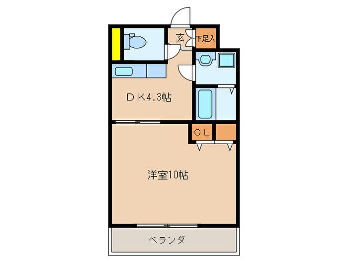 物件間取画像