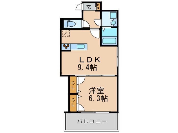 プレジ－ルＴＪの物件間取画像