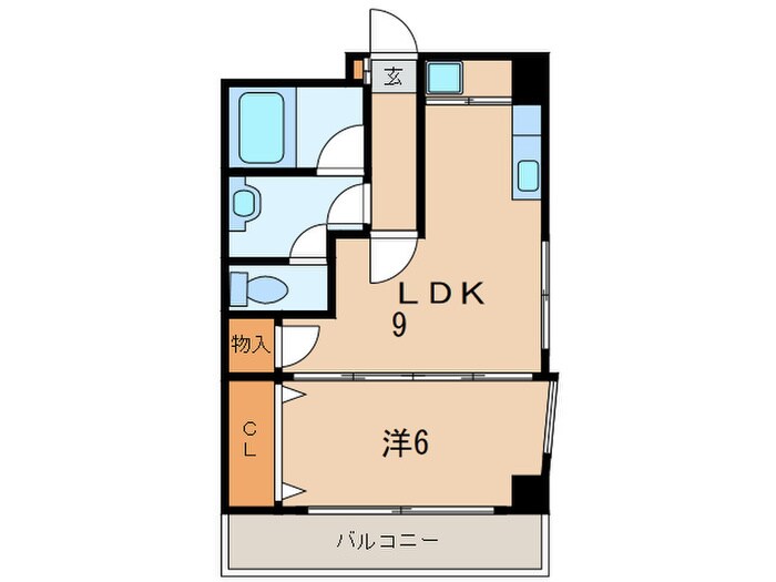 アヴィニール吉野の物件間取画像