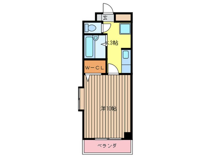 ギャラン文教の物件間取画像
