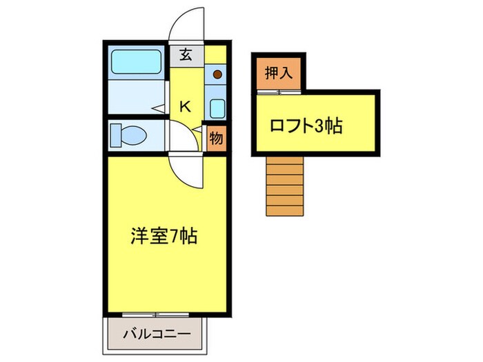 物件間取画像