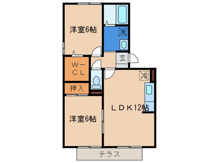 セレブレイト北の浦の物件間取画像