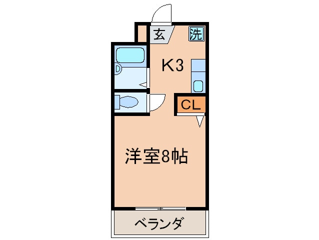 ウィンディ大浦の物件間取画像