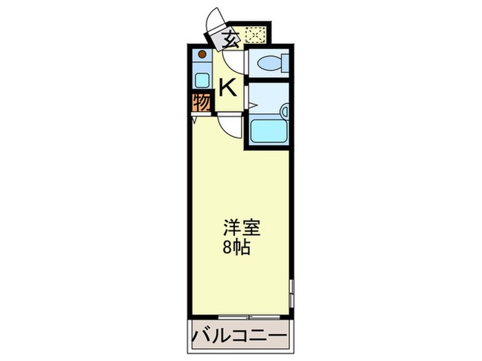 ソシエール高宮の物件間取画像