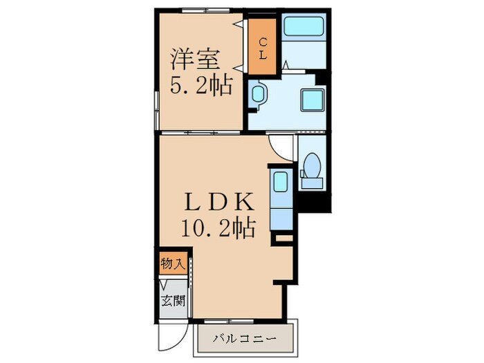 グレイスパラッツォⅡの物件間取画像