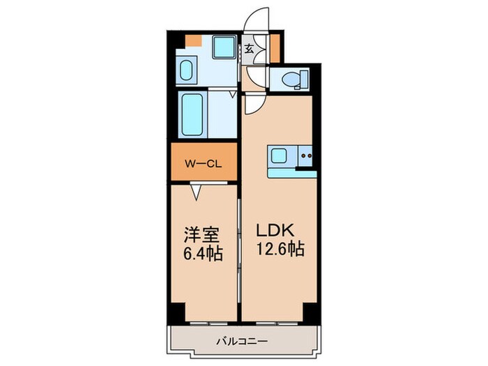 エルグランド二日市の物件間取画像